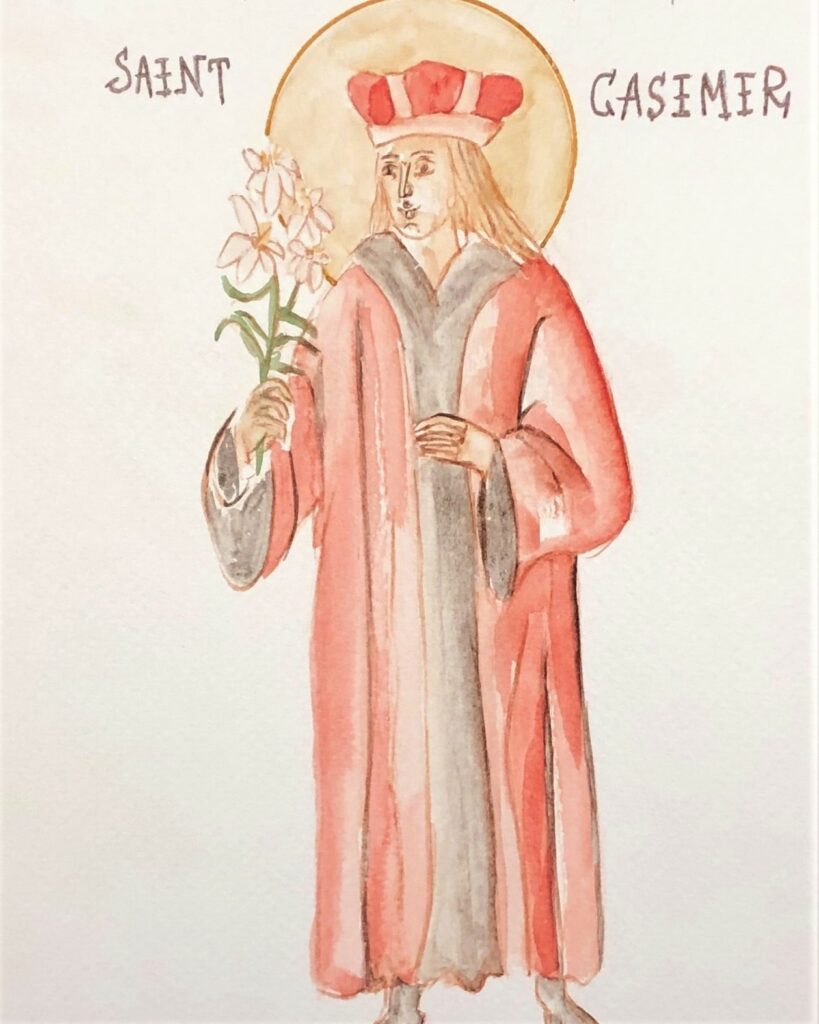 Saint Casimir Prier Aujourd hui by DécouvrirDieu