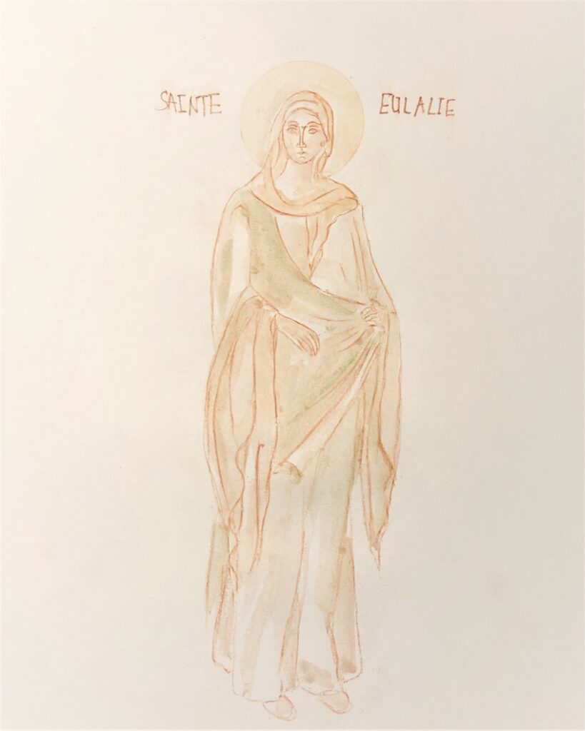 Sainte Eulalie Prier Aujourd'hui